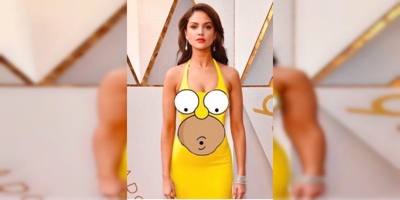 Eiza González se convierte en meme en los Oscar - Foto 2 