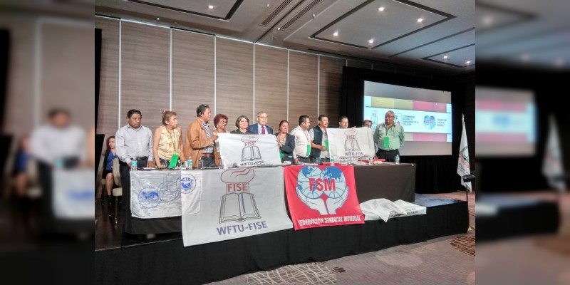 La FISE lucha al lado de los maestros del mundo por una educación democrática, gratuita, internacionalista y respetuosa del medio ambiente 