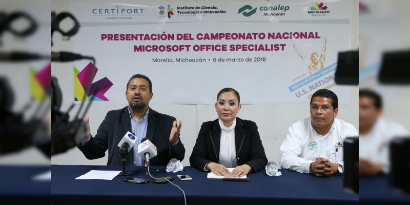 Michoacán, sede del Campeonato Nacional Microsoft Office Specialist 