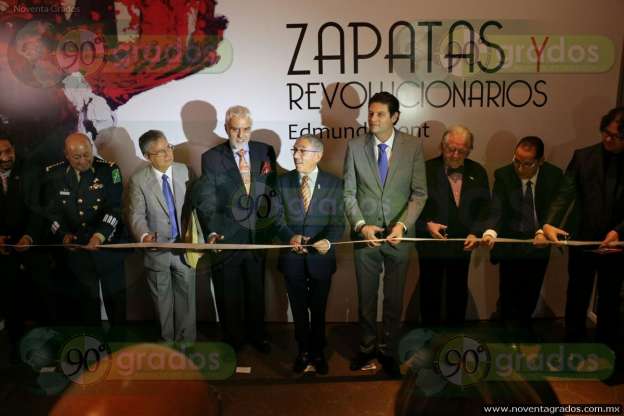Inauguran exposición “Zapatas y Revolucionarios” en Morelia - Foto 1 