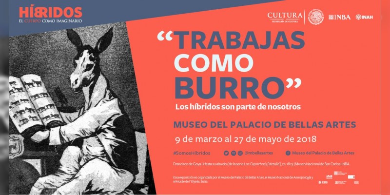 Rivera, Picasso, Tamayo y Chagall, reunidos en Bellas Artes en ”Híbridos. El cuerpo como imaginario“ 