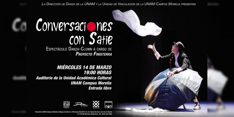 UNAM Campus Morelia presentará espectáculo de ”danza clown“ 