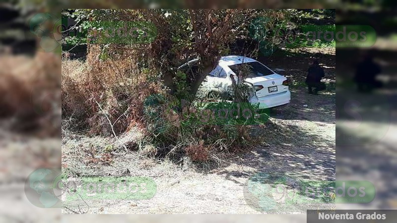 Patrulla de la Policía Michoacán sufre accidente en Múgica, Michoacán - Foto 2 