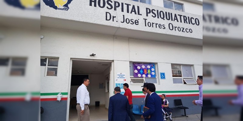 Inspeccionan infraestructura y proceso de acreditación del Hospital Psiquiátrico de Morelia  - Foto 0 