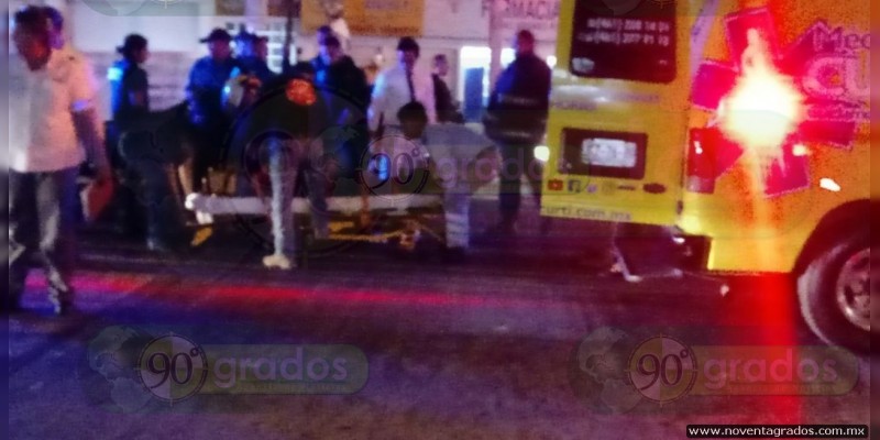 Chocan policías a exceso de velocidad en Celaya, Guanajuato 