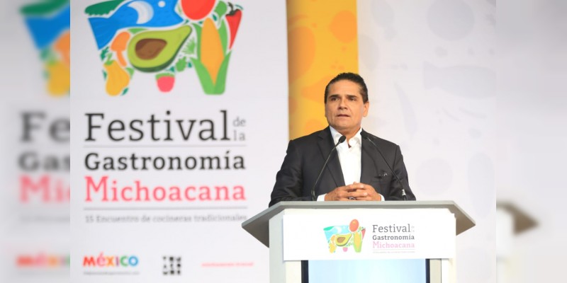 Inaugura Silvano Aureoles el Festival de la Gastronomía Michoacana - Foto 0 