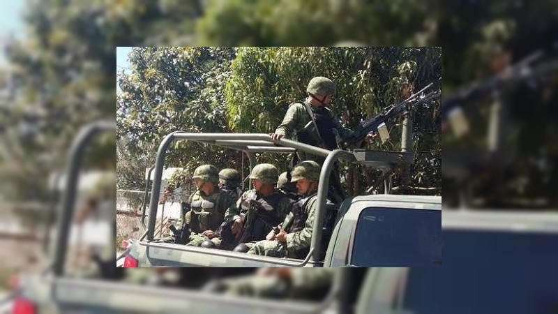 Llegan mil 200 militares a Michoacán  