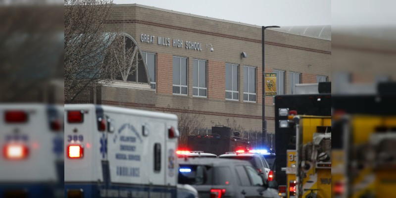 Se registra tiroteo en la secundaria de Great Mills,  al menos se dice de 3 jóvenes heridos 