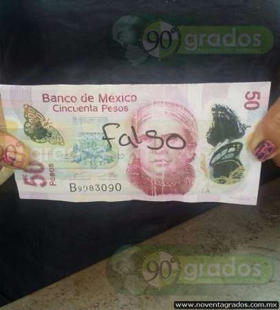 Alertan por circulación de billetes falsos en Michoacán - Foto 0 
