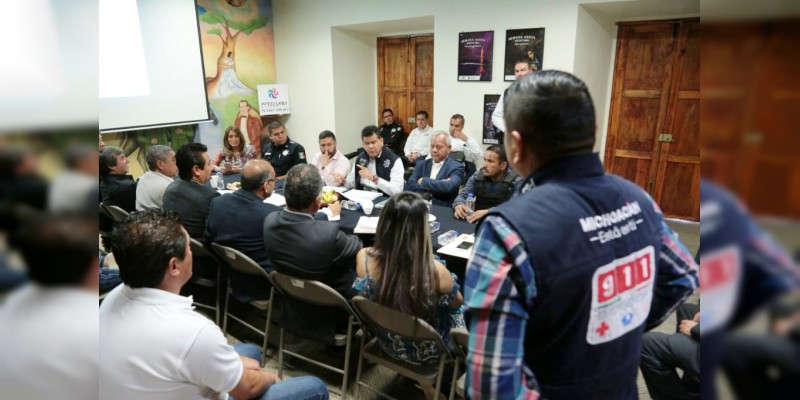 Alista SSP operativo de vigilancia por Semana Santa en Michoacán  