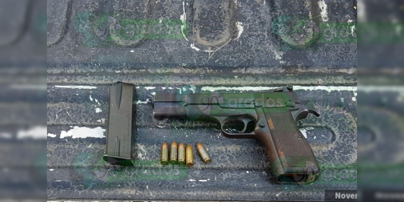 Detienen a 7 presuntos delincuentes con armas y droga en Buenavista, Michoacán - Foto 1 