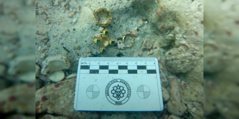 Descubren cargamento de joyas coloniales en la costa de Yucatán - Foto 0 