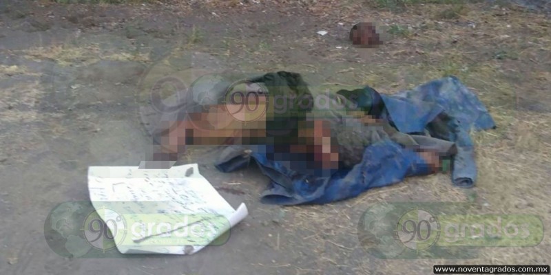 Desollado y decapitado, dejan a joven en diferentes sitios de Chilapa de Álvarez, Guerrero 