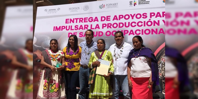 Instituto del Artesano Michoacano y Fonart otorgarán apoyos a artífices de Michoacán 