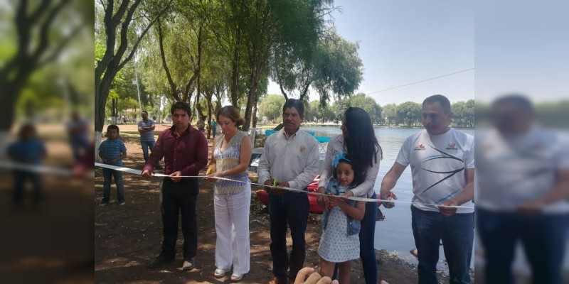 Inauguran espacio deportivo-ecoturístico "La Presa de la Luz" en Jacona, Michoacán - Foto 2 