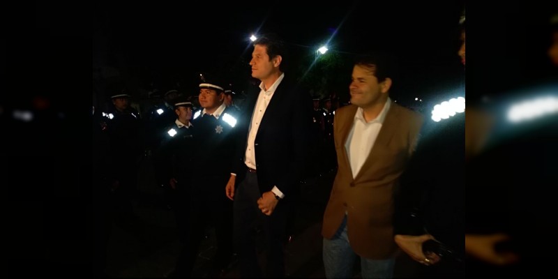 Segundo arranque de Operativo de Seguridad de Semana Santa en Morelia: preside Alfonso Martínez 