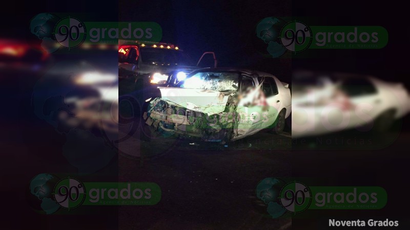 Choque deja un muerto y varios lesionados en carretera Zamora - La Piedad 