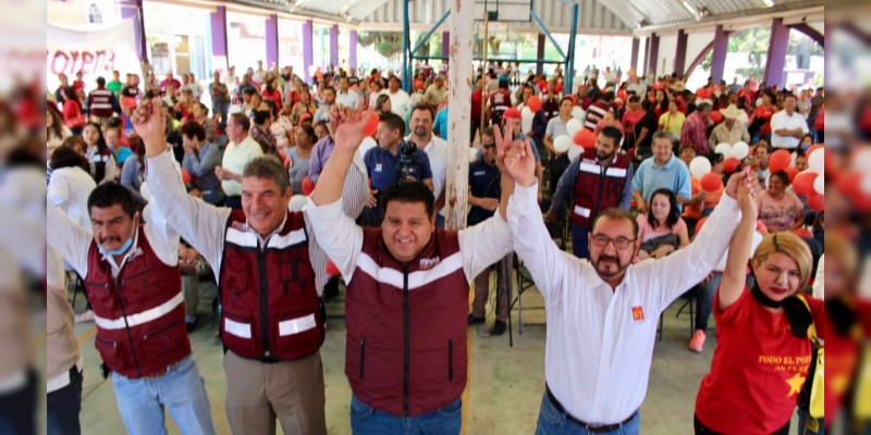 Arranca campaña federal de Morena en Zacapu 