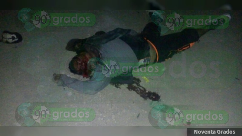 Matan a presunto narcomenudista en Zinapécuaro, Michoacán 