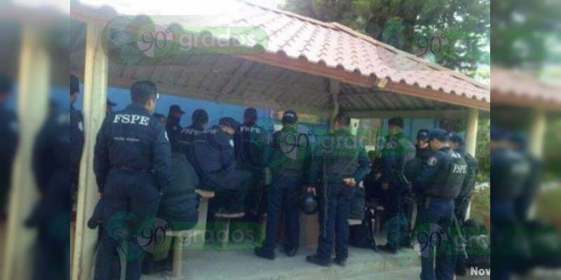 Policías de Guanajuato protestan por la inseguridad 