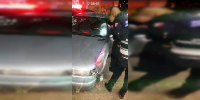 Atropellan a policía y abandonan auto en Morelia  - Foto 0 