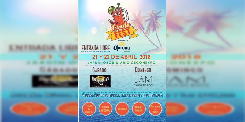 Se acerca el primer ”Cruda Fest“ en Morelia  