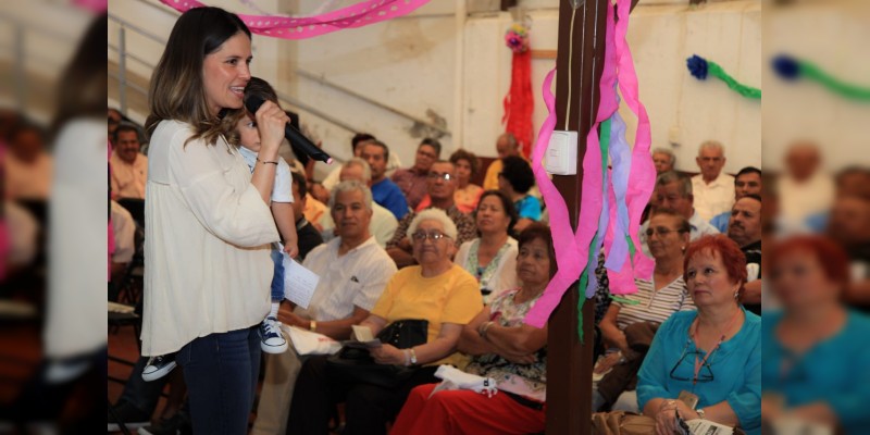 Espacios deportivos deben ser núcleo de encuentro para familias morelianas: Daniela de los Santos Torres 