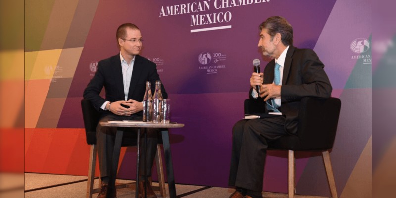 Ricardo Anaya quiere un comercio abierto con Estados Unidos 