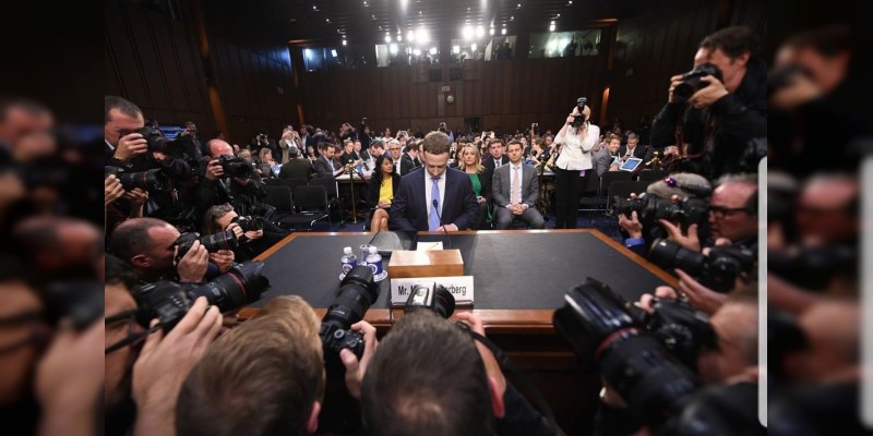 Filtración de datos ”Fue mi error. Y lo siento“; declara dueño de Facebook ante el Senado 