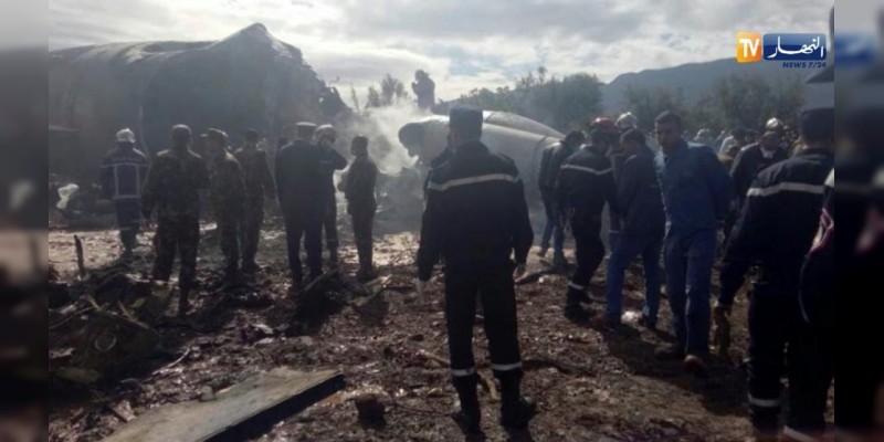Accidente aéreo en Argelia deja 257 militares muertos 