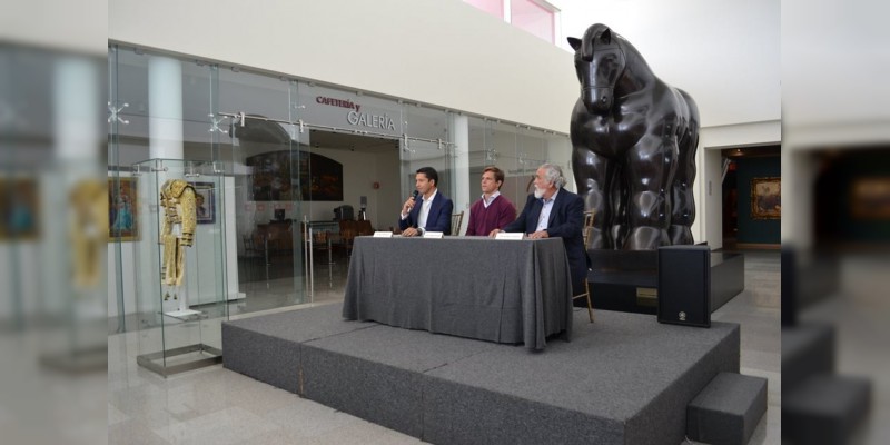 Botero, Sánchez de Icaza, Javier Marín y Alfredo Zalce en el centro Cultural Tres Marías - Foto 1 