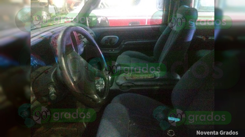 Asegura policía camioneta con droga en Morelia, Michoacán - Foto 1 