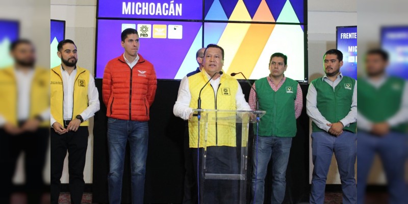 Decisión de Silvano Aureoles, no implica ruptura de coalición Por Michoacán al Frente: PRD 