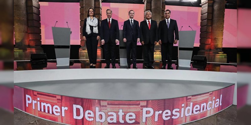 ¿Quién ganó el primer debate presidencial? 