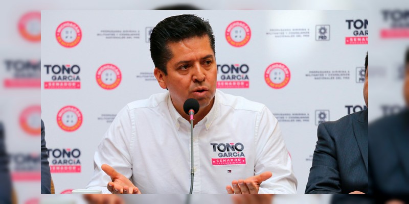 La opinión del gobernador de Michoacán, fue a título personal ”no está impactando en mi campaña“: Antonio García Conejo 