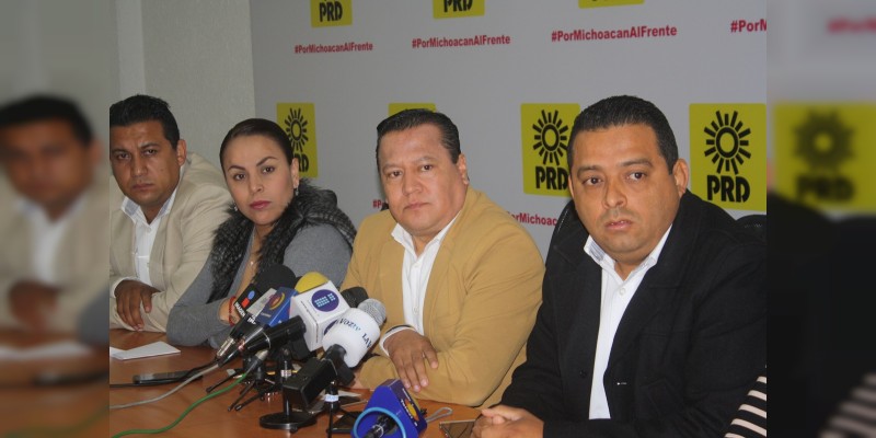 Dirigente del PRD respetuoso del pronunciamiento del gobernador de Michoacán 