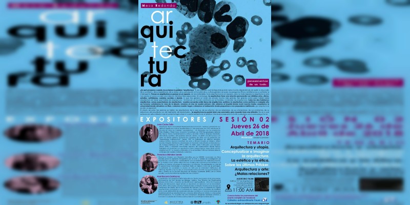 Este jueves, segunda sesión de la Cátedra sobre Arquitectura en la Casa de Hidalgo 