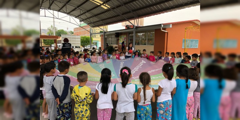 Promueve SSP prevención del delito en Tarímbaro