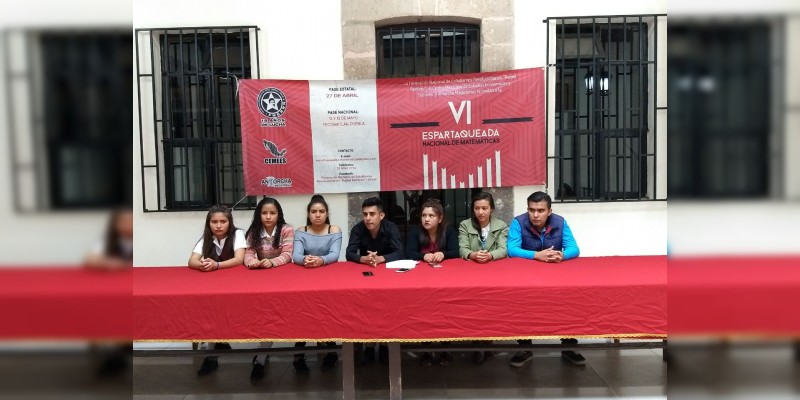 Rumbo a la VI Espartaqueada Nacional de Matemáticas 