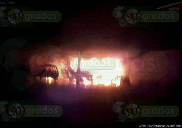 Incendio en Zacapu, Michoacán, deja cuantiosos daños materiales - Foto 0 