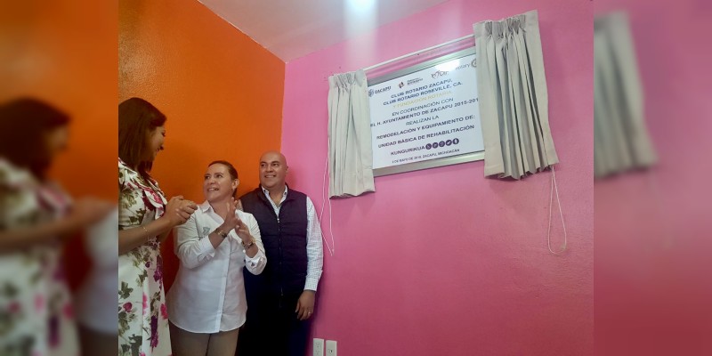 Ya tiene Zacapu Unidad Básica de Rehabilitación, remodelada y equipada 