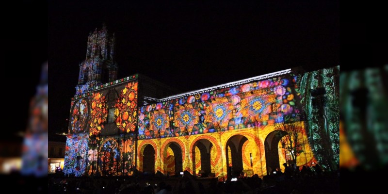 Esta noche, estreno de nueva temporada de Video Mapping por 477 Aniversario de Morelia 