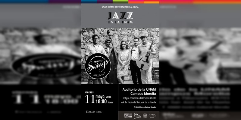 Jazz en la UNAM presenta Aristoswings Jazz Band 