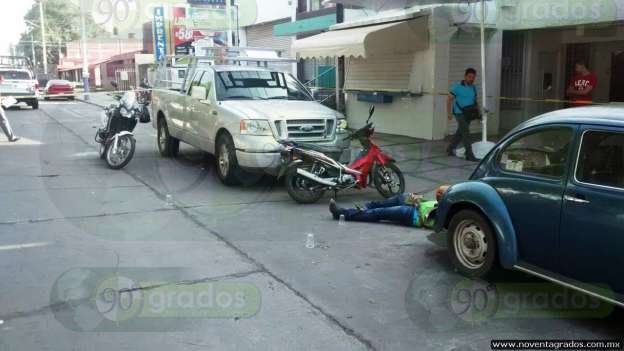 Ejecutan a comerciante en calles de Zamora, Michoacán - Foto 1 