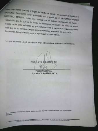 Sujeto se presume como funcionario del Ayuntamiento de Morelia para amedrentar - Foto 1 