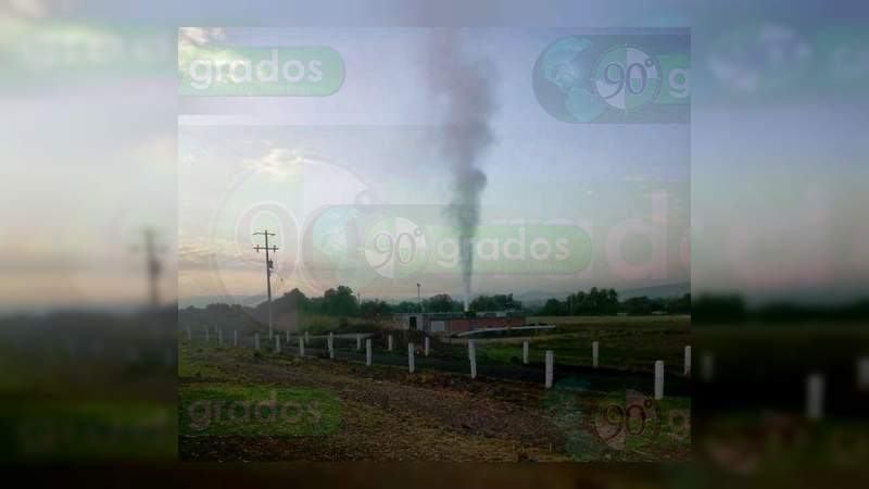 Fuga de gas en un ducto de Pemex en Celaya provoca cierre del Libramiento - Foto 1 
