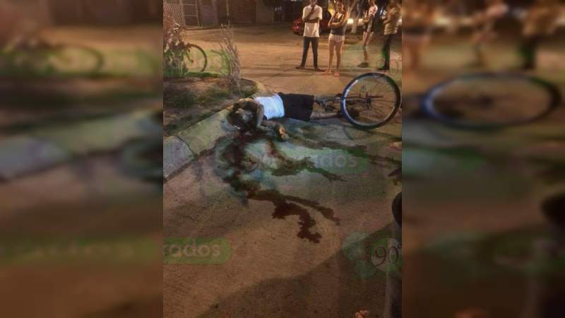 A balazos asesinan a un ciclista en Celaya, Guanajuato - Foto 0 