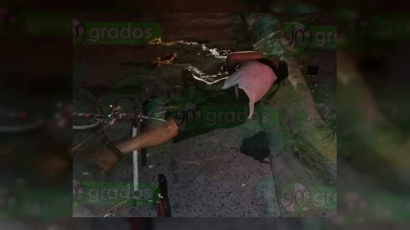 A balazos asesinan a un ciclista en Celaya, Guanajuato - Foto 1 