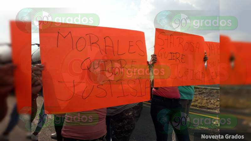 Tras balacera entre ministeriales y civiles, bloquean pobladores carretera en Juventino Rosas, Guanajuato - Foto 1 