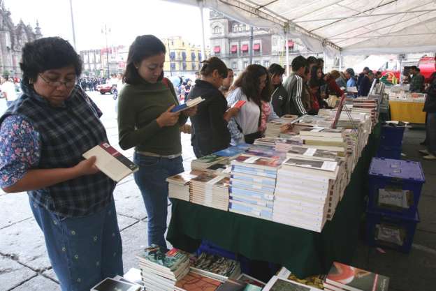 Arranca este viernes la XV Feria Internacional del Libro en el Zócalo 